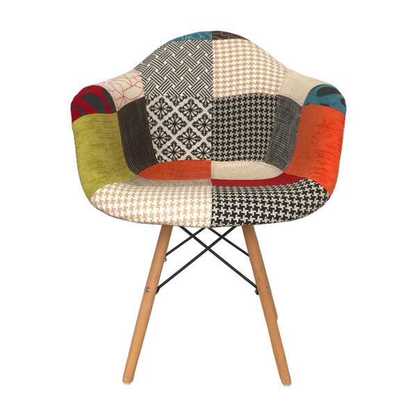 Silla Eames con brazo patchwork - Imagen 4