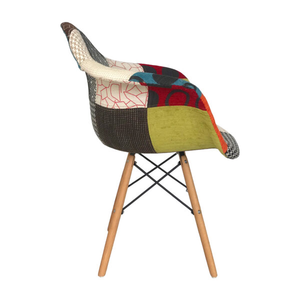 Silla Eames con brazo patchwork - Imagen 5