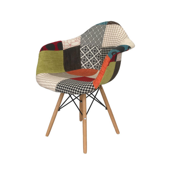 Silla Eames con brazo patchwork - Imagen 2