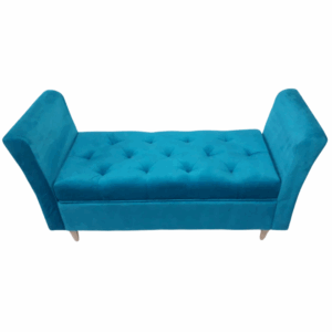 Puff diván en cuerotex