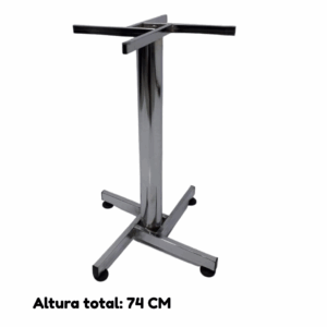 Base cruceta cromo superficie