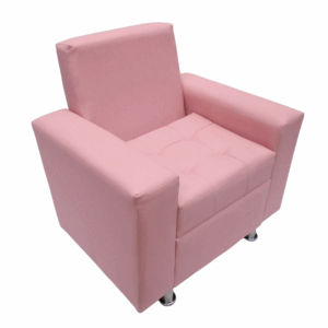 Sofá con brazo en cuerotex