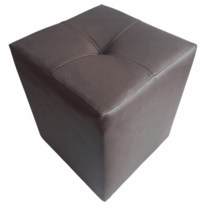 Puff sin baúl 2 personal en cuerotex