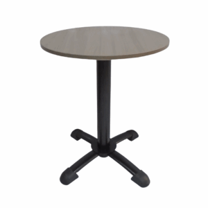 Mesa base pata chao pintura con tapa redonda en madera