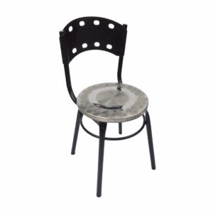 Silla Carla Pintura sentadero acero