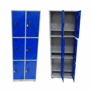 Locker metálico 6 puestos