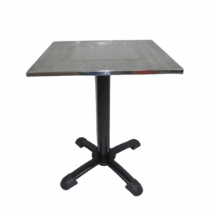 Mesa base pata chao pintura con tapa en acero